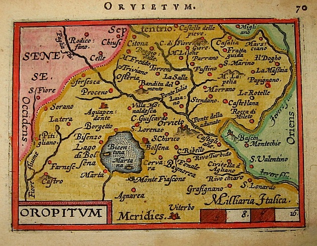 Ortelius Abraham (1528-1598) Oropitum 1601 Anversa, apud Ioannem Bapt. Vrientum